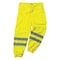 Ergodyne S/M Class E Hi-Vis Pants, Lime 8910 - alternate 1