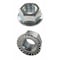 Zoro Select Serrated Lock Nut, 3/8"-16, Steel, Grade 8, Phosphate and Oil, 11/32 in Ht, 100 PK U12470.037.0001 - alternate 1