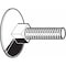 Zoro Select Elevator Bolt, 1/4"-20 Thrd Sz, 1-1/4 in L, Steel, Zinc Plated Finish, 50 PK U08361.025.0125 - alternate 1