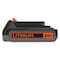 Black & Decker Pack, 20V 2.0Ah LBXR2020 - alternate 2