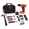 Black & Decker 8V MAX* Cordless Lithium Drill Project Kit BDCD8PK - alternate 1