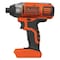 Black & Decker 20V MAX* Lithium Impact Driver - Battery and Charger Not Included BDCI20B - alternate 1