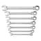 Gearwrench 7 Piece 72-Tooth 12 Point Ratcheting Combination Metric Wrench Set 9417 - alternate 1