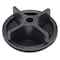Vestil Bollard Cap, 4-17/64in. Inside Dia., 1 lb. BOL-CAP-4.5-P - alternate 2
