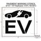 Rae Pavement Stencil, Combination Set, Electric Car Logo, 36 in Character Height, Not Applicable Font STL-108-53613 - alternate 3