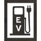 Rae Pavement Stencil, Combination Set, Electric Car Logo, 48 in Character Height, Not Applicable Font STL-116-54814 - alternate 1