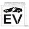 Rae Pavement Stencil, Combination Set, Electric Car Logo, 36 in Character Height, Not Applicable Font STL-116-53613 - alternate 2