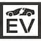 Rae Pavement Stencil, Combination Set, Electric Car Logo, 36 in Character Height, Not Applicable Font STL-116-53613 - alternate 1