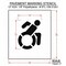 Rae Pavement Stencil, Symbol, Handicap - ADA, 12 in Character Height, Not Applicable Font, White STL-108-31201 - alternate 3