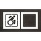 Rae Pavement Stencil, Symbol, Handicap - ADA, 24 in Character Height, Not Applicable Font, White STL-116-32403 - alternate 1