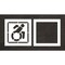 Rae Pavement Stencil, Symbol, Handicap - ADA, 30 in Character Height, Not Applicable Font, White STL-116-33003 - alternate 1