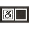 Rae Pavement Stencil, Symbol, Handicap - ADA, 30 in Character Height, Not Applicable Font, White STL-108-33003 - alternate 1