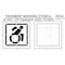 Rae Pavement Stencil, Symbol, Handicap - ADA, 42 in Character Height, Not Applicable Font, White STL-116-34203 - alternate 3