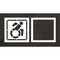 Rae Pavement Stencil, Symbol, Handicap - ADA, 42 in Character Height, Not Applicable Font, White STL-116-34203 - alternate 1