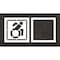 Rae Pavement Stencil, Symbol, Handicap - ADA, 42 in Character Height, Not Applicable Font, White STL-108-34203 - alternate 1