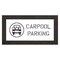 Rae Pavement Stencil, Combination Set, Parking Lot Symbols, 4 in Character Height, White, 1 Pieces STL-108-50428 - alternate 1