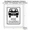 Rae Pavement Stencil, Combination Set, Parking Lot Symbols, 24 in Character Height, White, 1 Pieces STL-116-52430 - alternate 2