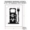 Rae Pavement Stencil, Combination Set, Electric Car Logo, 24 in Character Height, Not Applicable Font STL-108-52417 - alternate 3