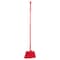 Carlisle Foodservice Angle Broom Flagged Bristle, 56", Red, PK12 41082EC05 - alternate 1