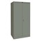 Hallowell Shelving Storage Cabinet, 78 in H, 48 in W, 24 in D, Swing, Keyed, Dark Gray, 4 Shelves, 0 Drawers 825S24HG - alternate 2