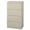 Hirsh 30 in W 4 Drawer Lateral File Cabinet, Putty, A4/Legal/Letter 14976 - alternate 1