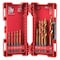 Milwaukee Tool SHOCKWAVE Impact Duty RED HELIX Titanium Drill Bit Set, TiN Kit, 10-Piece 48-89-4633 - alternate 1