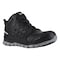 Reebok Men's Athletic High-Top Shoe, Alloy Toe, Leather Upper, Rubber Outsole, Lace Up, Black, 7 M RB4142 - alternate 1
