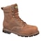 Carolina Shoe Men's 8-Inch Work Boot, 9 D, Steel Toe, 8 in H, Brown, CA3557 CA3557 - alternate 1