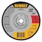 Dewalt Depressed Center Cut-Off Wheel, Type 27, 6 in Dia, 0.045 in Thick, 5/8"-11 Arbor Hole Size, Ceramic DWA8959H - alternate 1