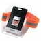 Ergodyne Arm Band Badge Holder, Orange, Polyester, Vinyl (Coated), ID/Badge Holder 3386HV - alternate 1
