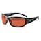 Ergodyne THOR, Safety Glasses, Uncoated, Copper Lens, Black Frame, Full-Frame, Polarized THOR-PZ - alternate 1
