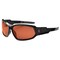 Ergodyne LOKI, Safety Glasses, Uncoated, Copper Lens, Black Frame, Full-Frame, Polarized LOKI-PZ - alternate 1