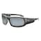 Ergodyne ODIN, Safety Glasses, Uncoated, Silver Mirror Lens, Matte Black Frame, Full-Frame ODIN - alternate 1