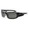 Ergodyne ODIN, Safety Glasses, Uncoated, Smoke Lens, Black Frame, Full-Frame ODIN - alternate 1
