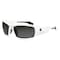 Ergodyne ODIN, Safety Glasses, Uncoated, Smoke Lens, White Frame, Full-Frame, Polarized ODIN-PZ - alternate 1