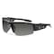 Ergodyne DAGR, Safety Glasses, Uncoated, Smoke Lens, Black Frame, Half-Frame DAGR - alternate 1