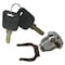 Westward Lock and Key Set, 2 Keys, 1 Lock, 6001-7000 Key Code 07-27B - alternate 1