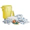 Brady Spill Kit, 38 gal Volume Absorbed per Kit, 55 gal Capacity, Drum, Yellow SKO-55W - alternate 1