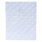 Brady Sorbent Pad, 5 gal, 7 1/2 in x 10 in, Oil, White, 100 PK SRPO100 - alternate 1