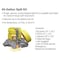 Brady Spill Kit, 63 gal Volume Absorbed per Kit, 65 gal Capacity, Drum, Yellow SKA65-TAA - alternate 4