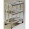 Carlisle Foodservice Fold N Go Cart 15 in x 21 in - Gray, Polyethylene, 350 lb Load Capacity, 3 Shelves, 29-1/2 in L SBC152123 - alternate 1