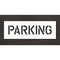Rae Pavement Stencil, Parking, STL-108-70622 STL-108-70622 - alternate 1