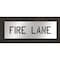 Rae Pavement Stencil, Fire Lane, STL-108-70631 STL-108-70631 - alternate 1