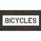 Rae Pavement Stencil, Bicycles, STL-108-70618 STL-108-70618 - alternate 1