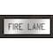 Rae Pavement Stencil, Fire Lane, STL-108-70431 STL-108-70431 - alternate 1