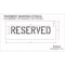 Rae Pavement Stencil, Reserved, STL-108-70433 STL-108-70433 - alternate 2