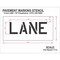 Rae Pavement Stencil, Lane, STL-108-70602 STL-108-70602 - alternate 2