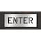 Rae Pavement Stencil, Enter, STL-108-70604 STL-108-70604 - alternate 1