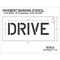 Rae Pavement Stencil, Drive, STL-108-70607 STL-108-70607 - alternate 3