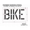 Rae Pavement Stencil, Bike, STL-108-71817 STL-108-71817 - alternate 2